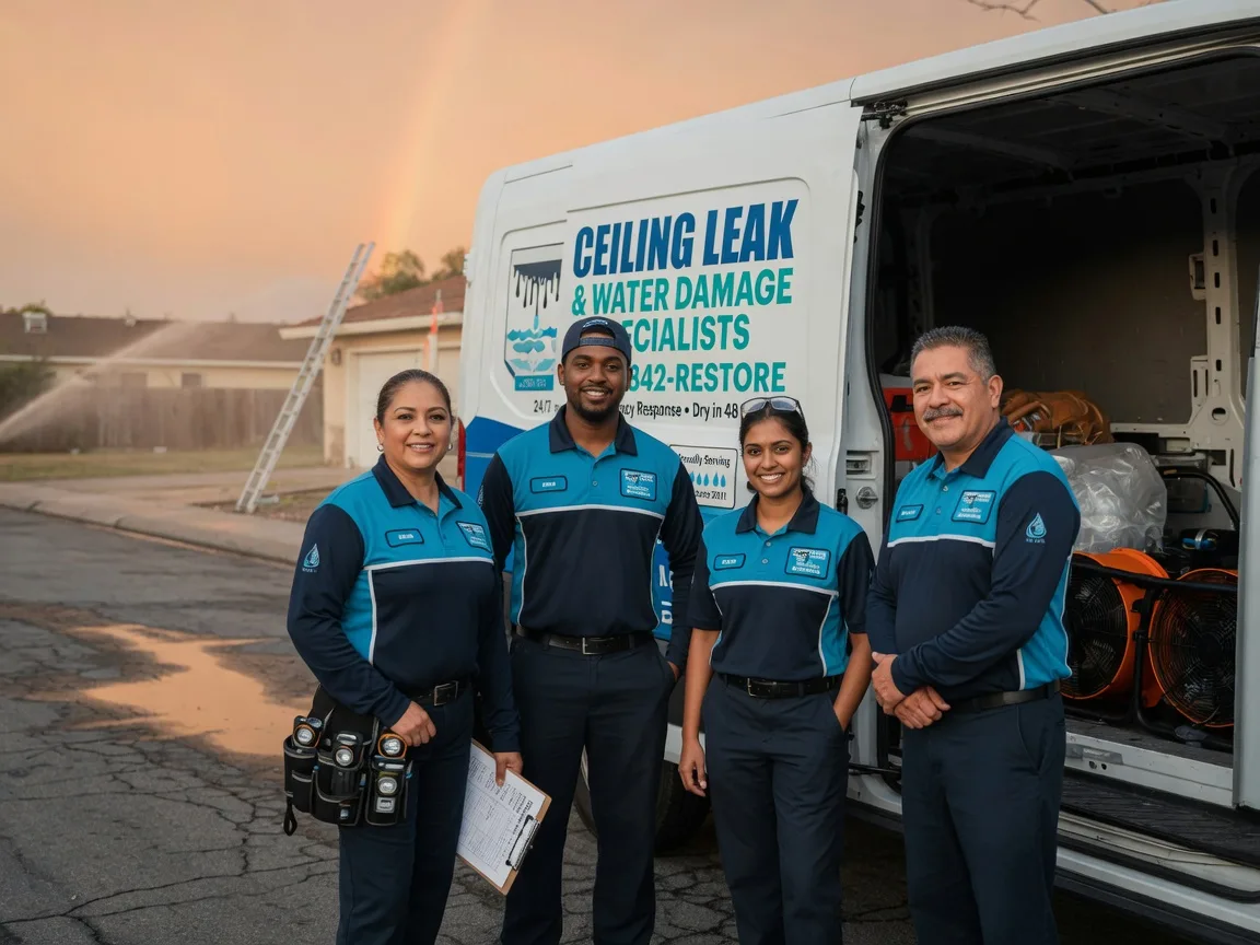Ceiling Leak Cleanup company in Azalea, OR