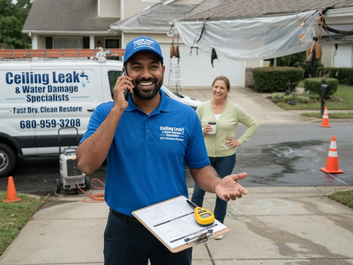 Ceiling Leak Cleanup Azalea, OR FAQs